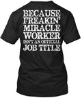 Massage Therapist Job Title T-Shirt