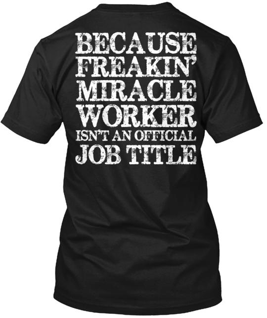 Massage Therapist Job Title T-Shirt