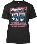 Weekend Forecast Fat Biking Expected T-Shirt