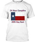 24 Hour Campfire Hog Hunt T-Shirt