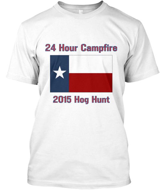 24 Hour Campfire Hog Hunt T-Shirt