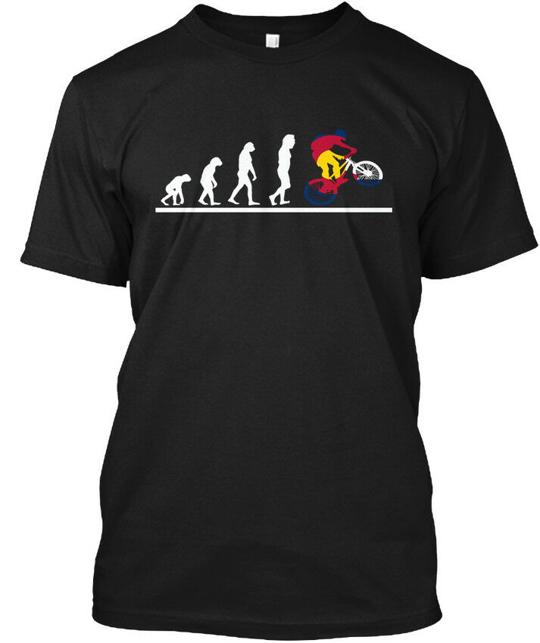 Evolution Of Colorado Mountain Biking T-Shirt