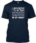 Nurse By Day Dungeon Master Night T-Shirt