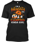 Halloween And Camping Kinda Girl T-Shirt