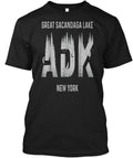 Great Sacandaga Lake Adirondack Mountain T-Shirt