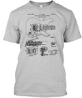Guitar Tremolo Device Patent April 10 1956 T-Shirt