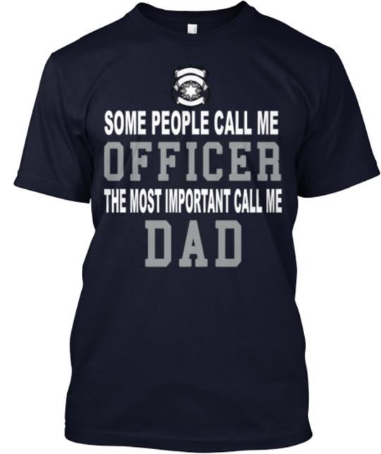 Officer Dad T-Shirt
