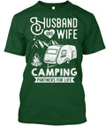Camping - Husband/wife Partners For Life T-Shirt