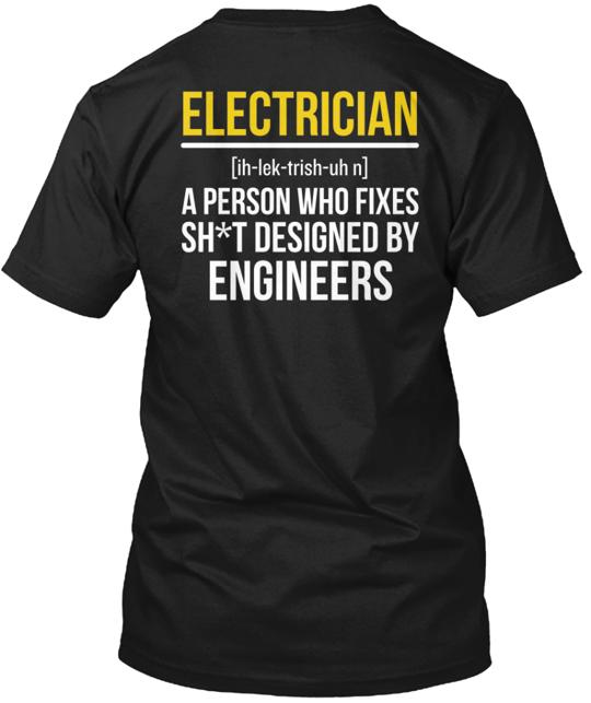 Electrician Definition T-Shirt