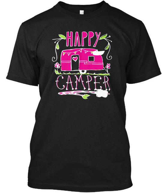 Camping Camp - Happy Camper T-Shirt
