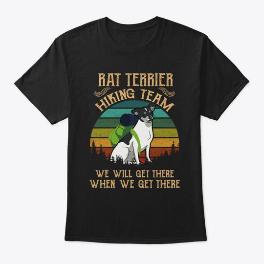 Rat Terrier Hiking Team Dog T-Shirt