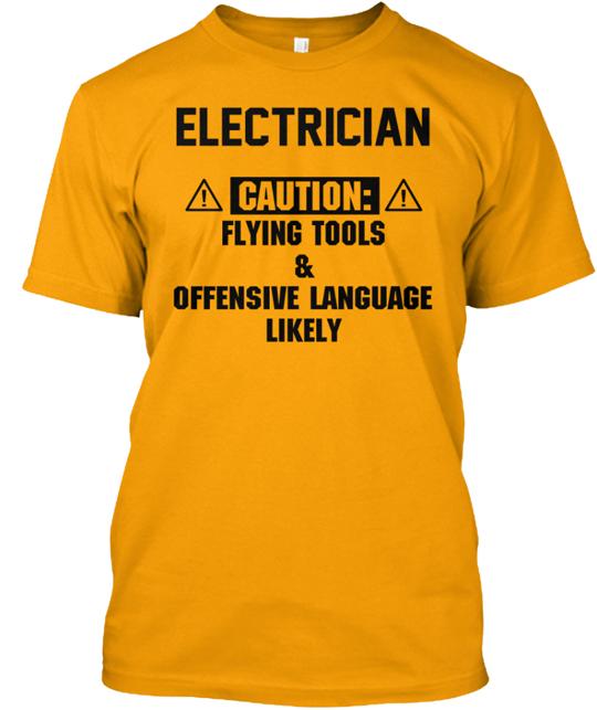 Electrician Safety T-Shirt