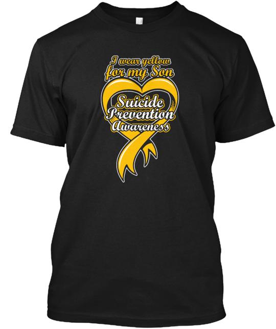 I Wear Yellow For My Son Funny T-Shirt