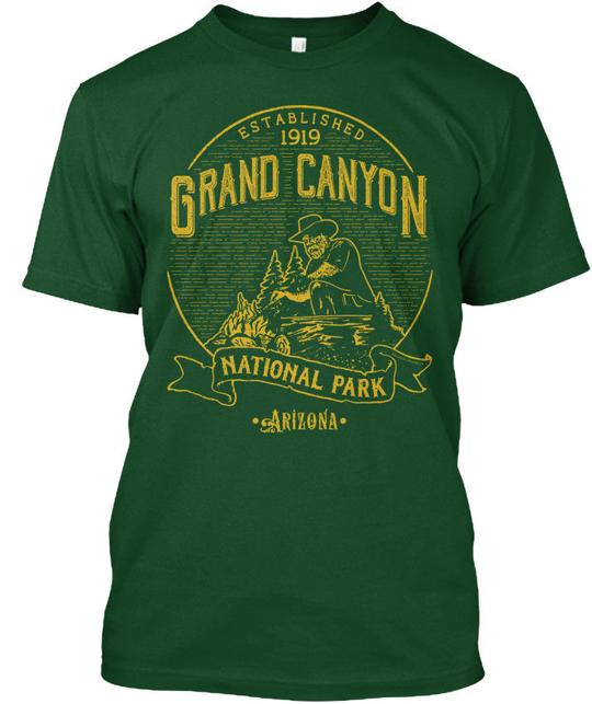 Grand Canyon National Park Cowboy Established 1919 T-Shirt