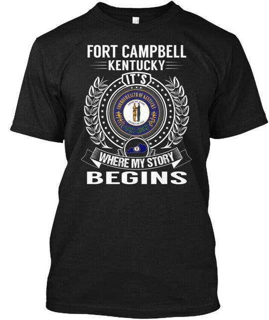 Fort Campbell Kentucky Its Where My Story T-Shirt