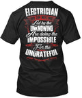 Electrician Impossible T-Shirt