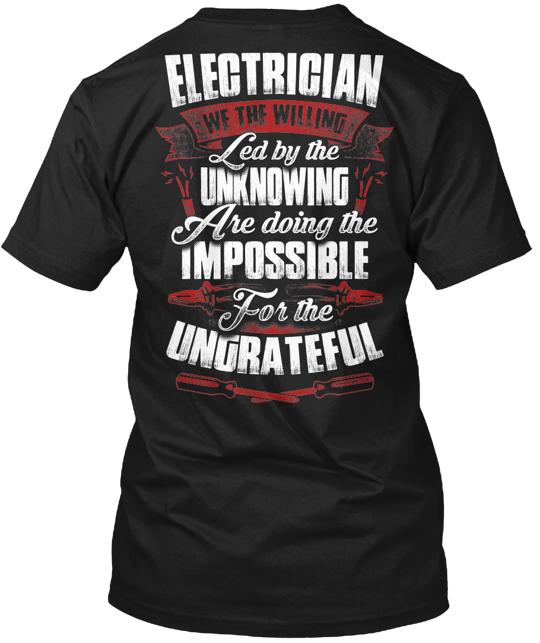 Electrician Impossible T-Shirt