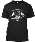 Camp Morningwood Come Pitch A Tent At Morning Wood T-Shirt
