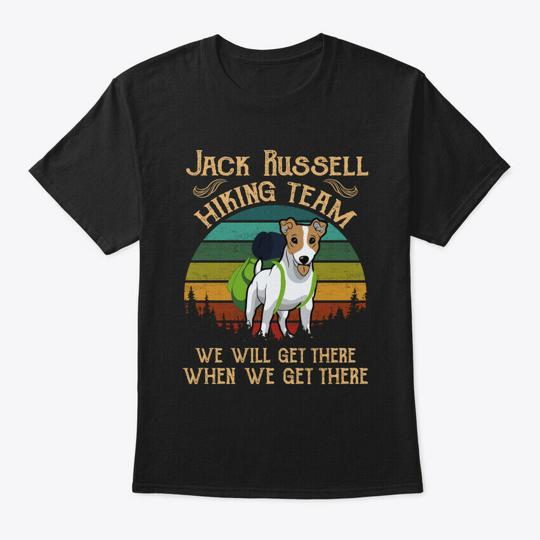 Jack Russell Hiking Team Dog T-Shirt