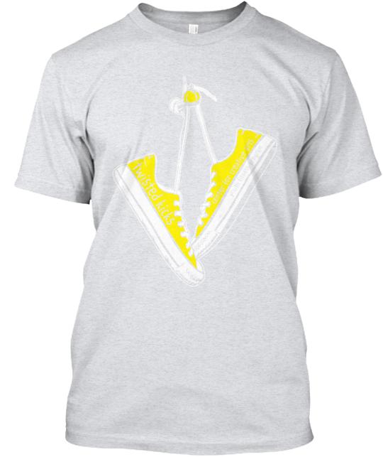 Twisted Kicks Youth Fitness Campaign T-Shirt