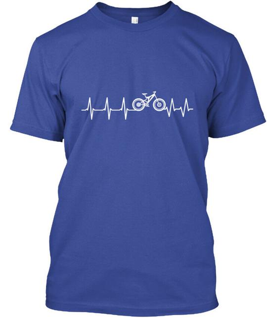 Mountain Bike Heart Beat - Na T-Shirt