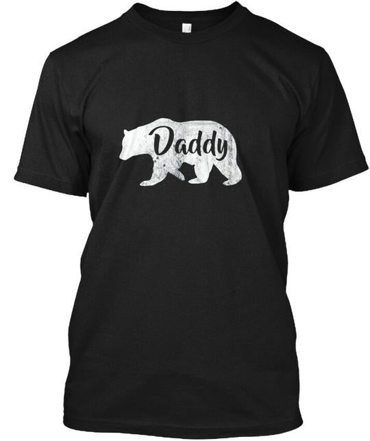 Mens Daddy Bear Camping T-Shirt