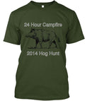 Campfire Hog Hunt Tee's T-Shirt