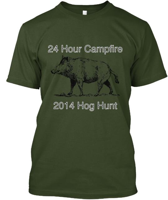 Campfire Hog Hunt Tee's T-Shirt