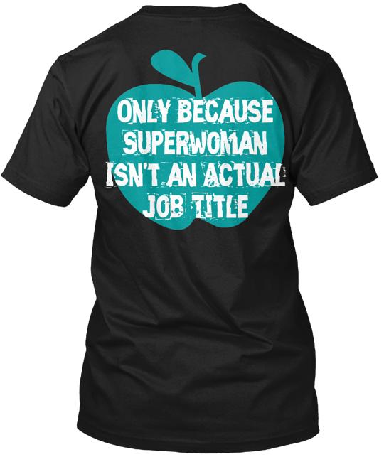 Superwoman Teacher T-Shirt