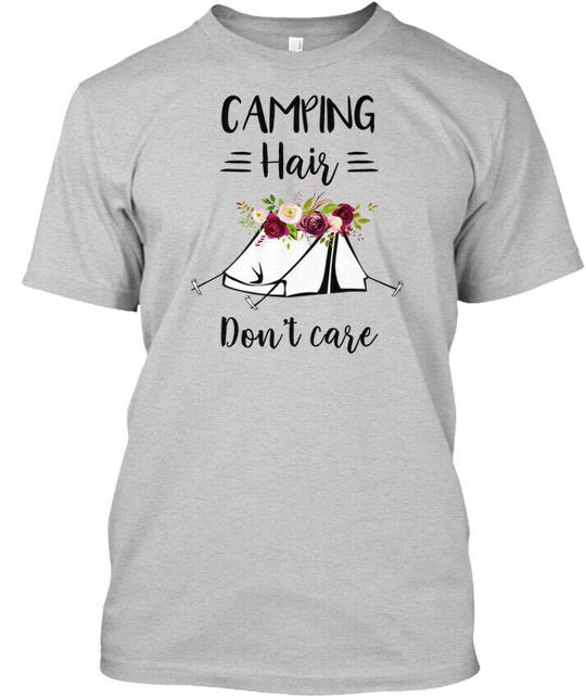 Camping Hair Dont Care T-Shirt