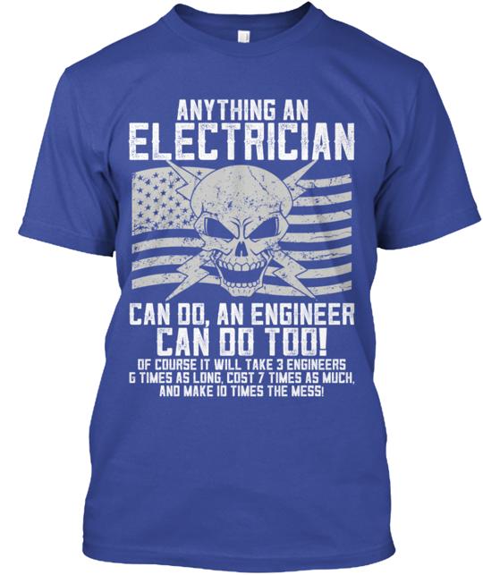 Electrician Can Do T-Shirt