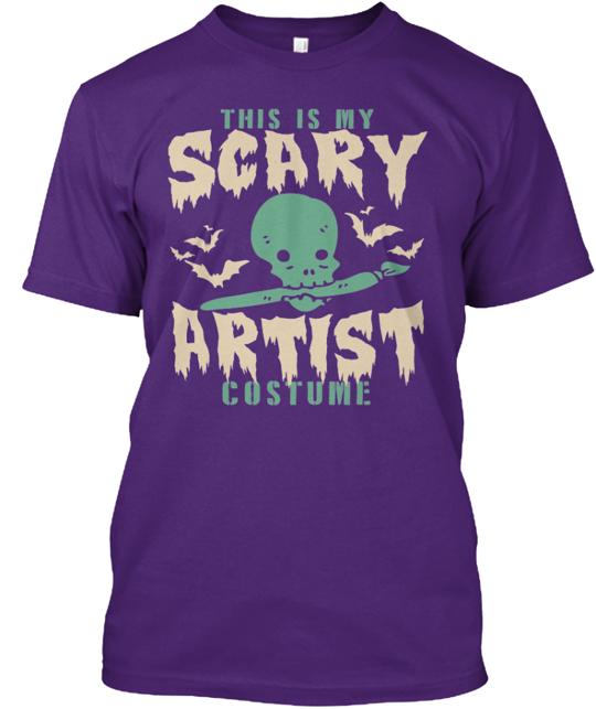 This Is My Scary Artist Costume T-Shirt