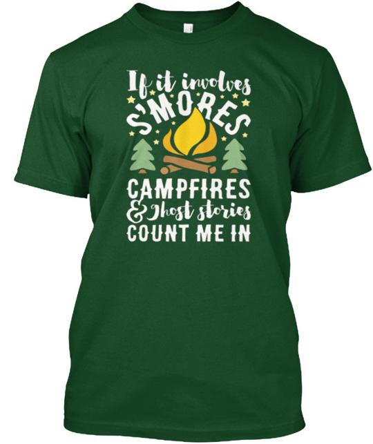 S Mores Campfires And Ghost Stories T-Shirt