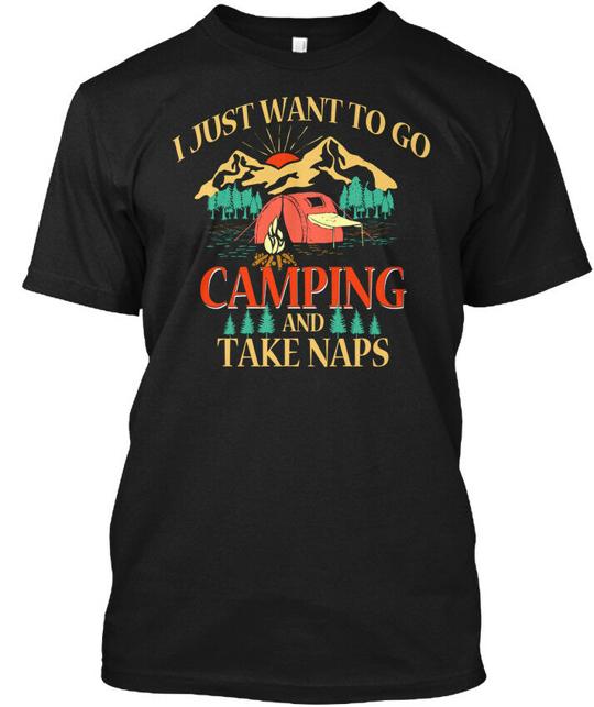 Camping Camper About Taking Naps T-Shirt