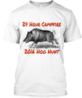 24 Hour Campfire Hog Hunt T-Shirt
