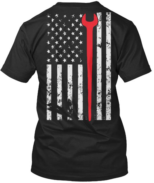 Ironworker Flag T-Shirt