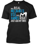 Real Mechanics Use Hands Right T-Shirt