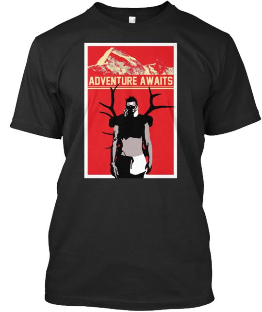 Dan Fredinburg Adventure Awaits T-Shirt
