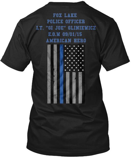 Gi Joe Fallen Officer Flpd T-Shirt