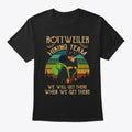 Rottweiler Hiking Team Dog T-Shirt
