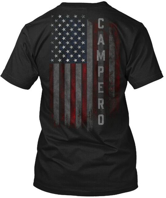 Campero Family American Flag T-Shirt