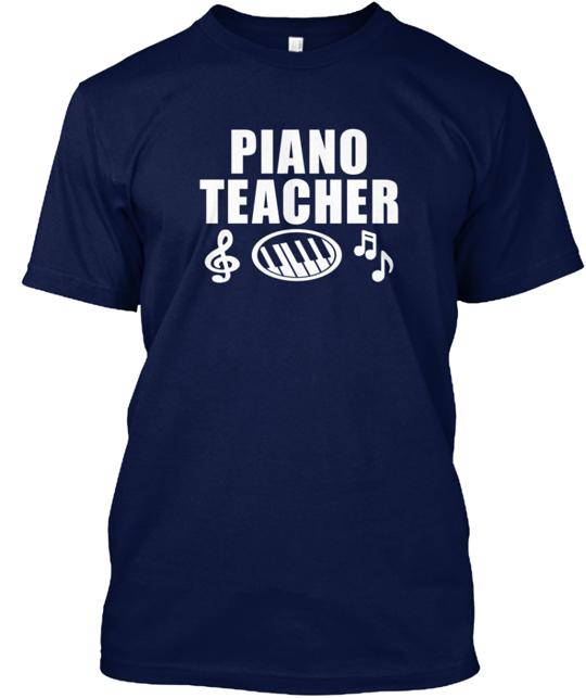 I Teach Mine Piano Teacher T-Shirt
