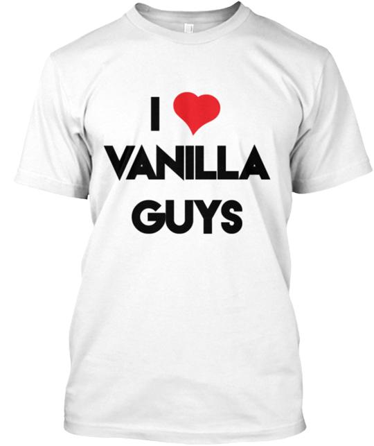 I Love Vanilla Guys T-Shirt