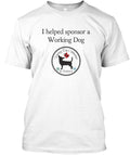 Sponsor A Working Dog At Midwest T-Shirt