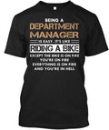 Just For Luckiest Department Manager T-Shirt