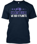 9 Planets Science Teacher T-Shirt