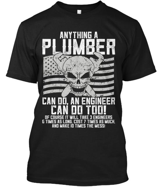 Plumber Can Do T-Shirt
