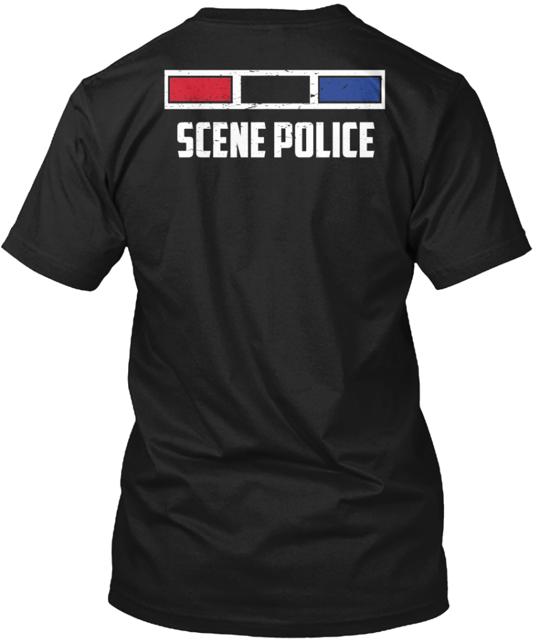 Save The Euros Scene Police T-Shirt