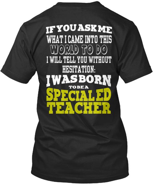 For Special Ed Teachers T-Shirt