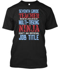 Aviator Teacher Ninja T-Shirt